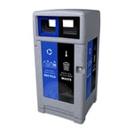 Expression 45 Gallon Split Double Recycling & Waste Bin - Configurable