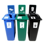 Manusorter XL Triple with Signs | 32 Gal - Configurable