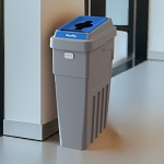 Lean Stream Single Recycling Bin | 23 Gallon