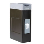 Avante 30 Gal Waste Bin with Narrow Gray Lid