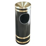 Monte Carlo Ash/Trash Receptacle with Funnel Cover - Configurable