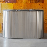 The Catalina Triple - 3-Stream Recycling Container
