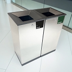 Edge Two-Stream Compost & Waste Station