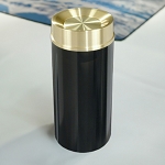 Mount Everest Waste Receptacle with Tip-Action Top, 12 Gal - Configurable