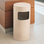 Mount Everest Waste Receptacle with Flat Top, 17 Gal - Configurable