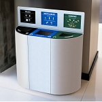 Moon Unit Triple Recycling Station with Sign Board