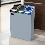 Transition TMF Triple 35 Gallon Recycling Station