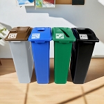 NYC Compliant Waste Watcher Quad Compost Station | 23 Gallon 