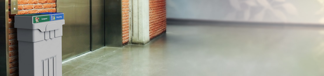 Transition TPM recycling and waste bins