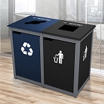 Keene Topload Double Recycling Station