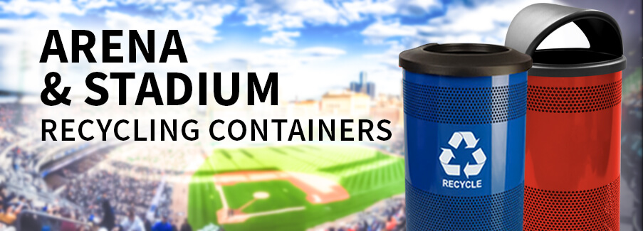 Arena & Stadium Recycling Containers