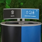 Spectrum Double Ellipse Sign Frame Kit - Configurable