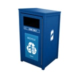 Sterling Sideload Single Recycling Container - Configurable