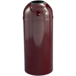 Mount Everest Waste Receptacle with Open Dome-Top, 8 Gal - Configurable