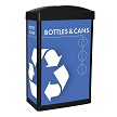 Bottles & Cans (blue) - Impact Panels 