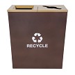 Metro Double-Stream Recycling Container 