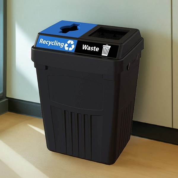 FlexE Double 50 Gallon Recycling Bin 