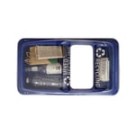 Blue Mixed Recycling Vue Lid